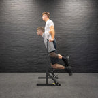 GYM MASTER Adjustable Squat Dip Rack Weight Lifting Stand Power Cage Frame — alternate product view 7