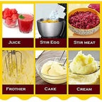 Stand Mixer for Baking Food with Dough Hooks 4.2l Whisk Attachment Beaters — alternate product view 5