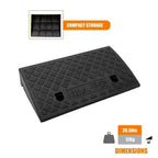 2pcs 50cm Heavy Duty Kerb Door Ramps Wheelchair Mobility Scooter Access Ramp — alternate product view 11