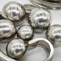 6PCS Garden Sphere Stainless Steel Mirror Gazing Balls — alternate product view 2