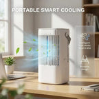 10L Portable Cooler Air Conditioning Unit Fan Humidifier With Remote Control UK — alternate product view 2