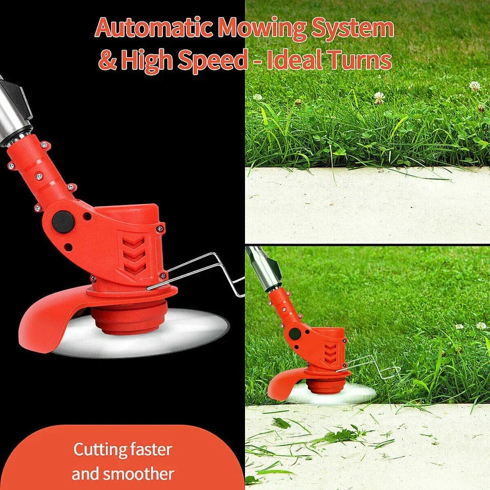 Electric Strimmer Grass Trimmer Weed Cutter Garden Edger 21V Cordless 2 Battery — alternate product view 9