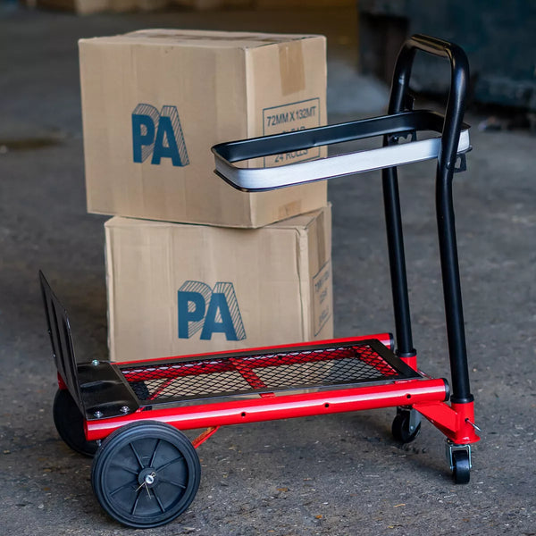 Sack Truck Trolley Heavy Duty Multi Purpose Industrial Folding Hand Cart — alternate product view 2