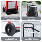 Sack Truck Trolley Heavy Duty Multi Purpose Industrial Folding Hand Cart — alternate product view 7