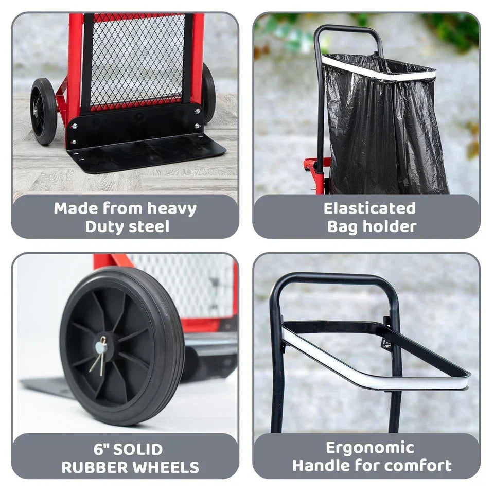 Sack Truck Trolley Heavy Duty Multi Purpose Industrial Folding Hand Cart — alternate product view 7