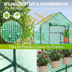 Replacement Spare PE Cover for Walk In Greenhouse Green House Garden — alternate product view 3