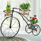 Bicycle Planter Metal Plant Stand Garden Bike Flower Pot Cart Holder Basket Deco — alternate product view 5
