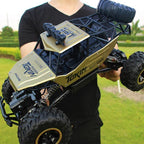 38CM RC Cars Large Remote Control Monster Truck 1/12 4WD Off-Road Xmas Kids Toy — Gold 38CM ( 2 Batteries) — product view
