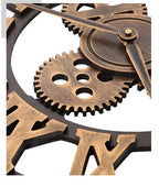 60cm Extra Large Roman Numerals Skeleton Wall Clock Giant Big Open Face Round UK — alternate product view 4