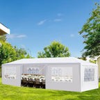 3x9m Outdoor Garden Gazebo Wedding Party Tent Canopy Marquee — With 7 side walls — product view