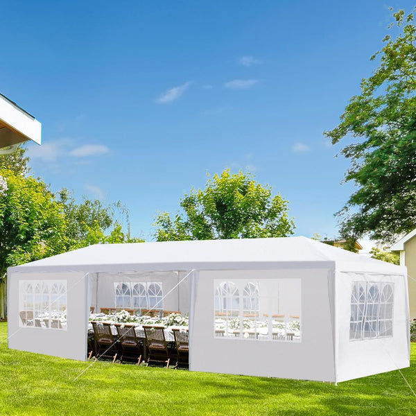 3x9m Outdoor Garden Gazebo Wedding Party Tent Canopy Marquee — With 7 side walls — product view