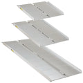 2ft/3ft/5ft Folding Portable Wheelchair Ramp Mobility Scooter Home/Car Threshold — on a clean white background