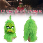 The Grinch Latex Mask Adults Costume Cosplay Christmas Fancy Dress Outfits — alternate product view 11