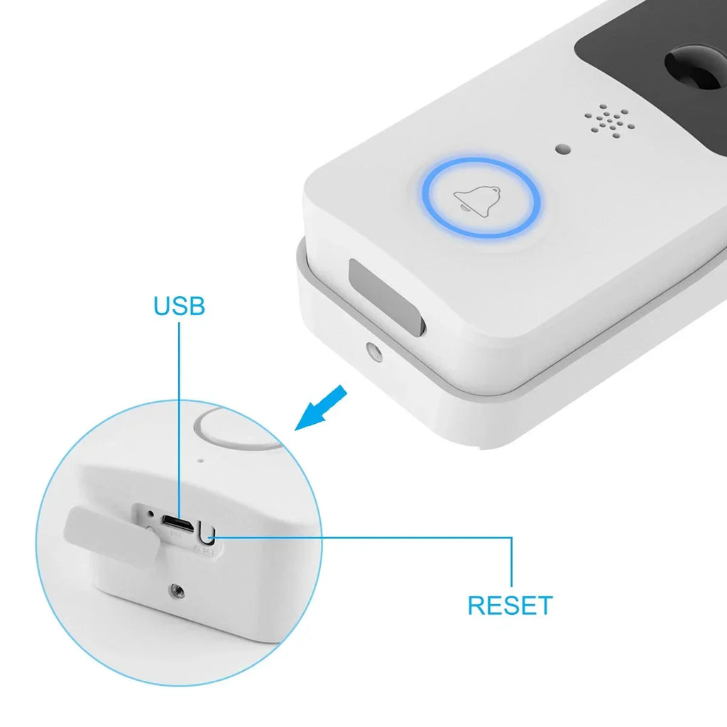 Wireless Smart WiFi Doorbell Video HD Camera Security Two-way Intercom Door Bell — alternate product view 11