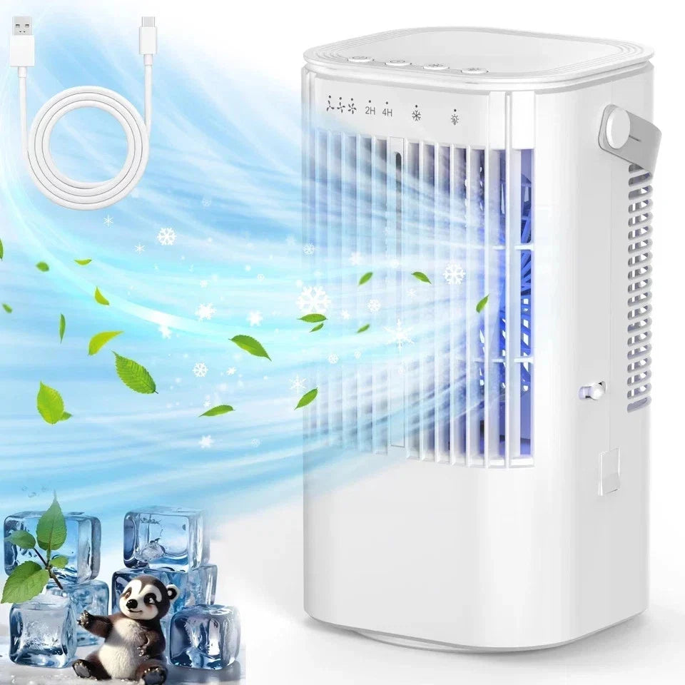 10L Portable Cooler Air Conditioning Unit Fan Humidifier With Remote Control UK — alternate product view 4