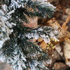 9ft (2.7m) Premier Christmas Snow Flocked Woodcote Fir Garland — alternate product view 6