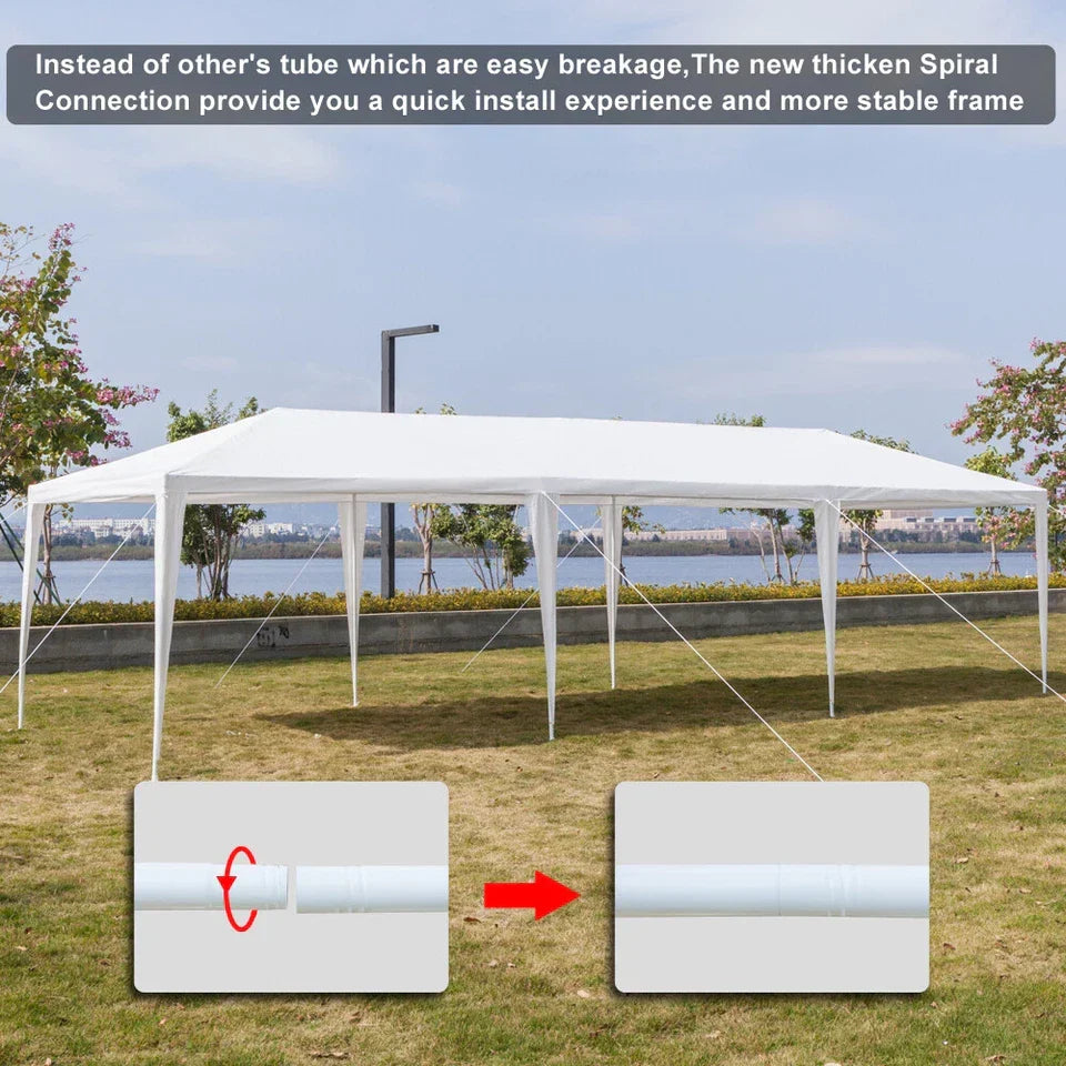 3x9m Outdoor Garden Gazebo Wedding Party Tent Canopy Marquee — alternate product view 14