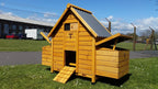 Chicken Coop Run Hen House Poultry Ark Home Nest Box Coops Rabbit Hutch Plastic — alternate product view 5