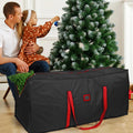 Black Christmas tree storage bag — alternate product view 2