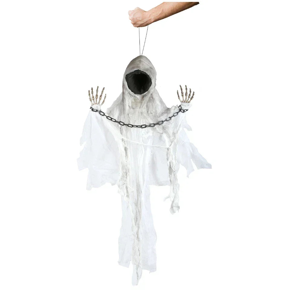85cm Faceless Spectre Light Up Moving With Sound Halloween Party Prop — alternate product view 5