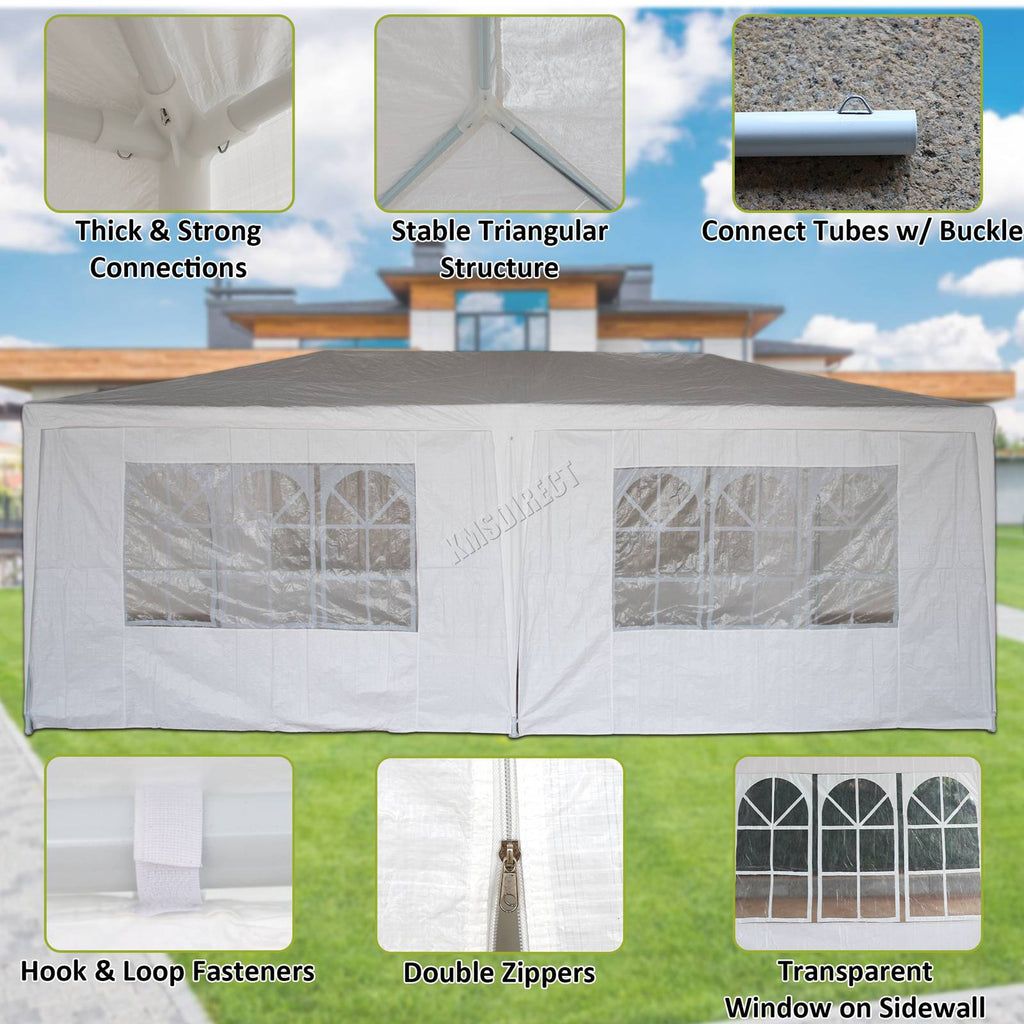 3x6m Garden PE Gazebo Party Wedding Camping — alternate product view 7