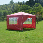 3x3m Waterproof Garden Outdoor PE Gazebo Marquee Canopy Party Tent — alternate product view 12