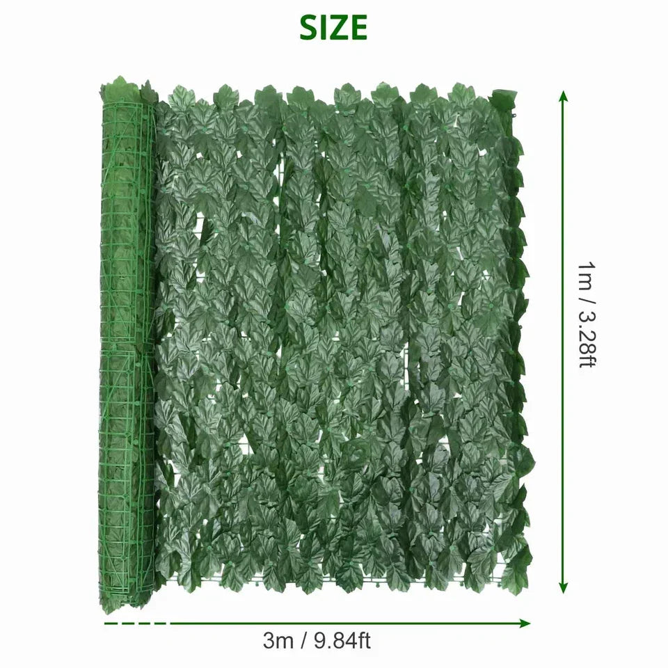 3M Artificial Garden Fence Hedge Ivy Leaf Wall Privacy Balcony Screening Trellis — alternate product view 9