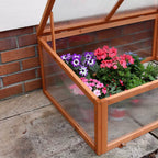 Wooden Cold Frame Mini Green Grow House Garden Plants Vegetables Seeds — alternate product view 6