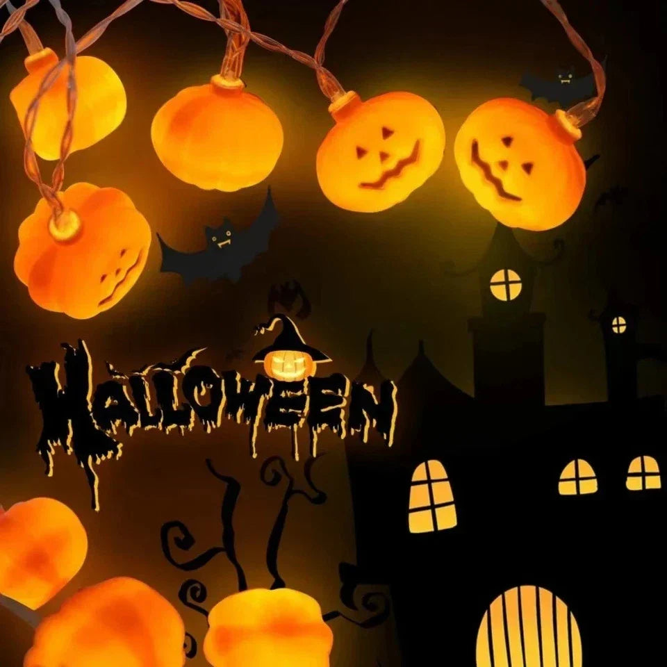 20 String Lights Halloween Pumpkin LED Decoration House Party 3 Meter — alternate product view 5