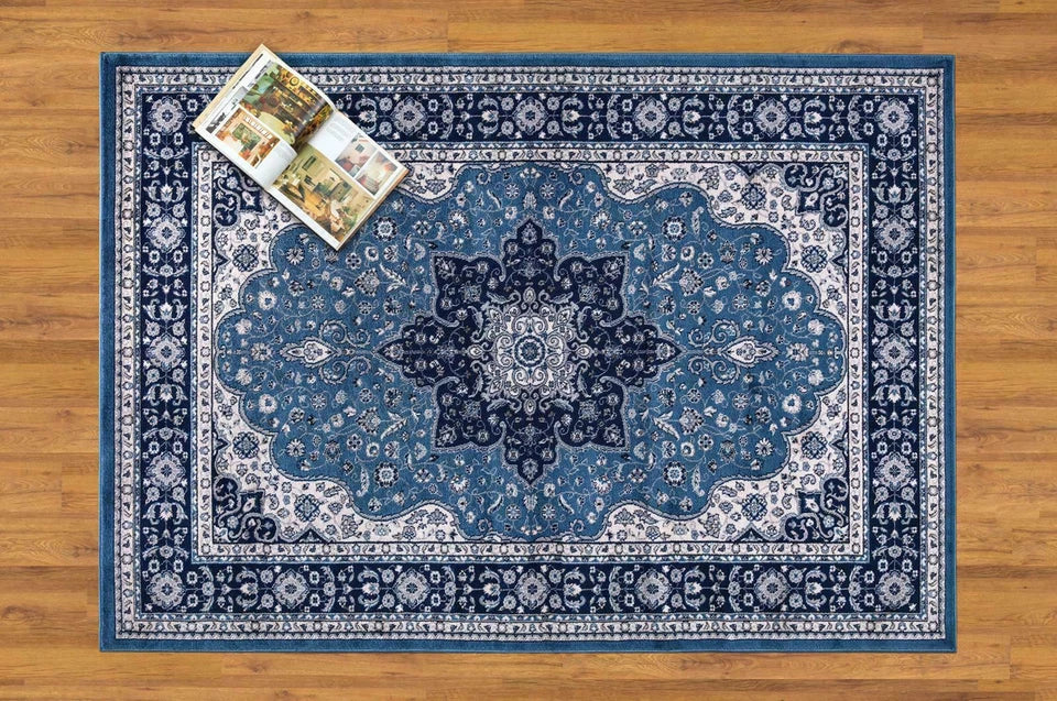 Luxury Non Slip Large Traditional Rugs Bedroom Living Room Rug Hallway Runner — alternate product view 4