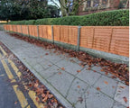 Dip Treated Overlap Fence Panel - (6 x 6ft / 6 x 5ft /6 x 4ft / 6 x 3ft) — alternate product view 6