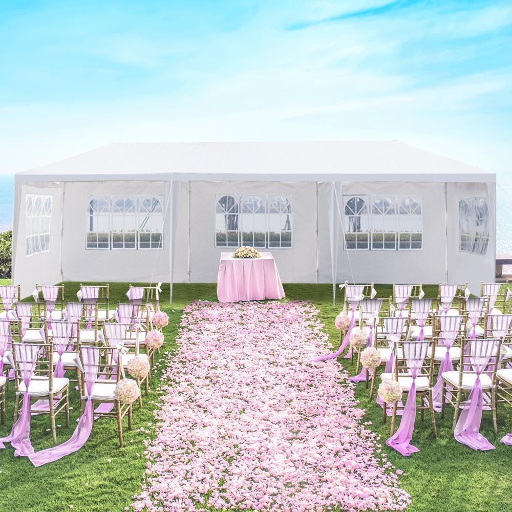 3x9m Outdoor Garden Gazebo Wedding Party Tent Canopy Marquee — alternate product view 2