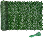 Artificial Hedge Fake Ivy Leaf Garden Fence Privacy Screening Roll Wall Panel 18x2m — alternate product view 8