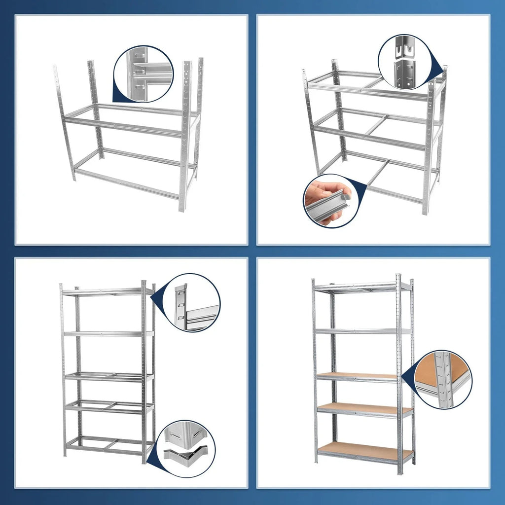 MasterSpec Garage Shelving Warehouse Shelf unit Storage Rack 1.8m — alternate product view 6