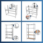 MasterSpec Garage Shelving Warehouse Shelf unit Storage Rack 1.8m — alternate product view 6
