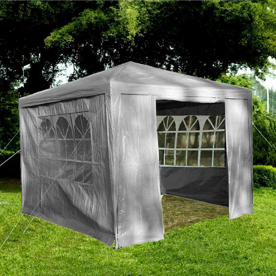 3x3m Gazebo With Sides Garden Marquee PE Awning Beach Tent — alternate product view 5