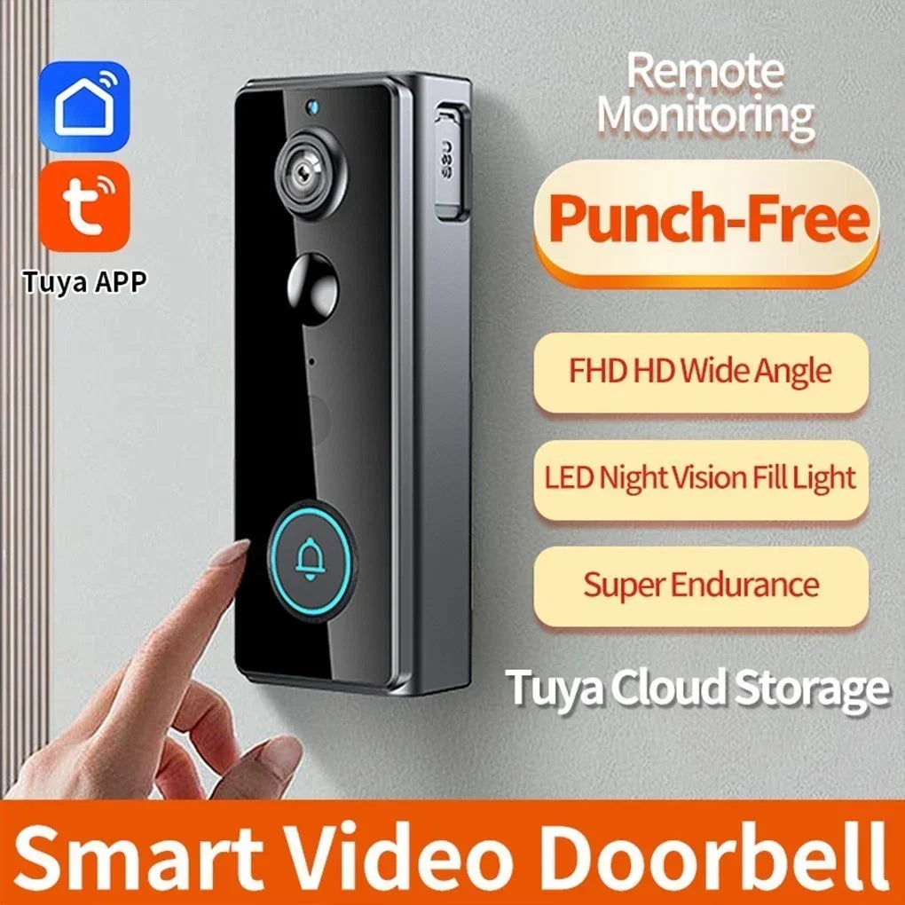 Safe Doorbell Camera Wireless, Smarter Way to Protect Your Home, Wireless WiFi — alternate product view 3