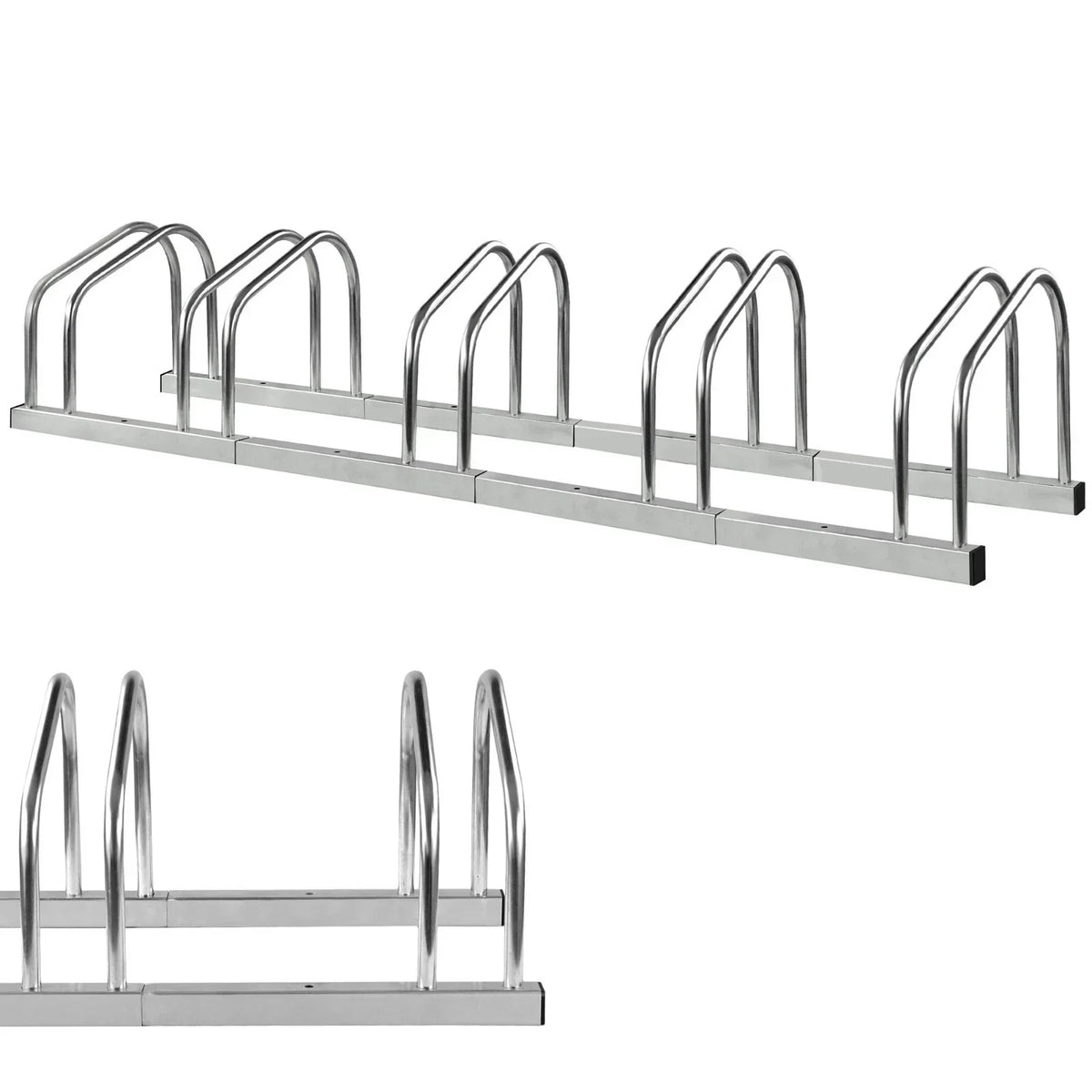 Bike Stand Rack For Bicycle Parking Stand Floor Wall Mount Indoor Outdoor New — 5 Rack — product view