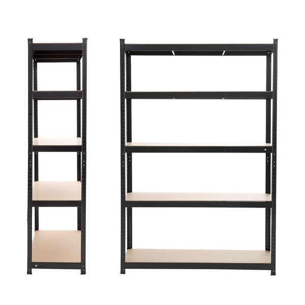 5 Tiers Shelving Units Warehouse Racking Shelf Steel Garage Unit 180x100x40CM — alternate product view 4