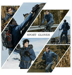 Winter Warm Gloves Thermal Touch Screen Thermal Waterproof Gloves For Cycling — alternate product view 10