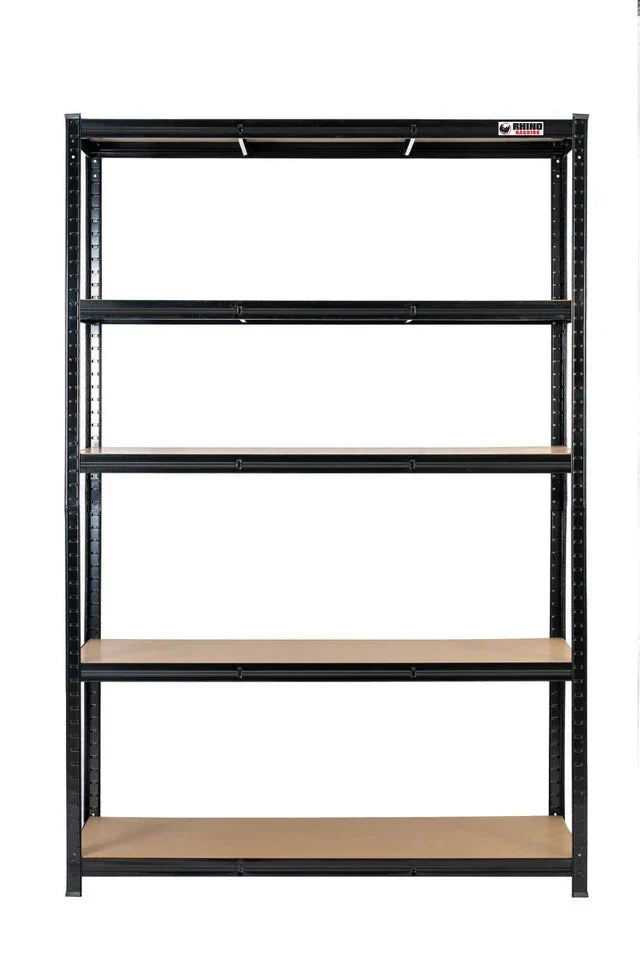 5 Tier Blue Metal Garage Shelving Unit 1000kg 180x120x60cm — alternate product view 10