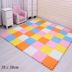 Large Eva Foam Mat Soft Floor Tiles Interlocking Play Kids Baby Mats Gym 30x30cm — alternate product view 5