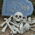 28PCS Bag of Bones Human Skull Skeleton Halloween Scary Pirate Party Decoration — alternate product view 7