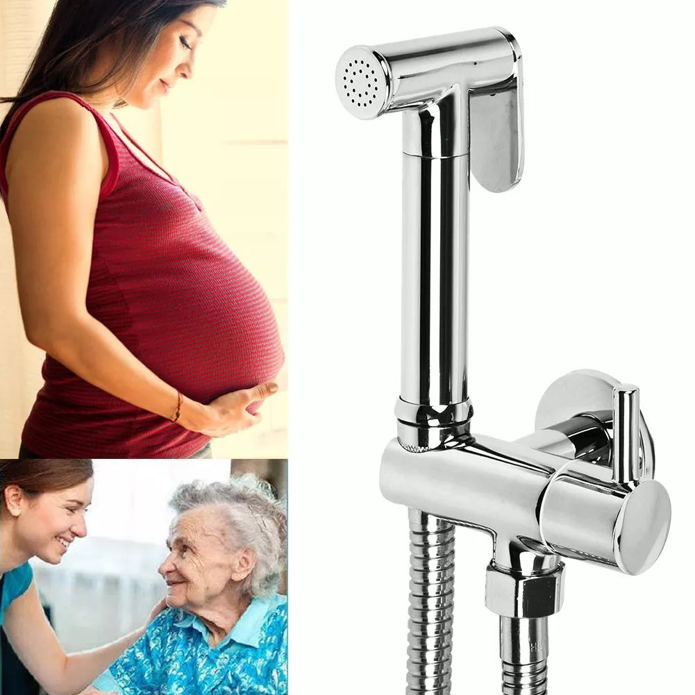 Thermostatic Mixer Valve Toilet Shower Head Bidet Spray Muslim Shower Shattaf UK — alternate product view 4