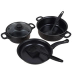 13pcs Cookware Set Pan Pot Non Stick Saucepans Frying Pan Cookware Set Glass Lid — alternate product view 6