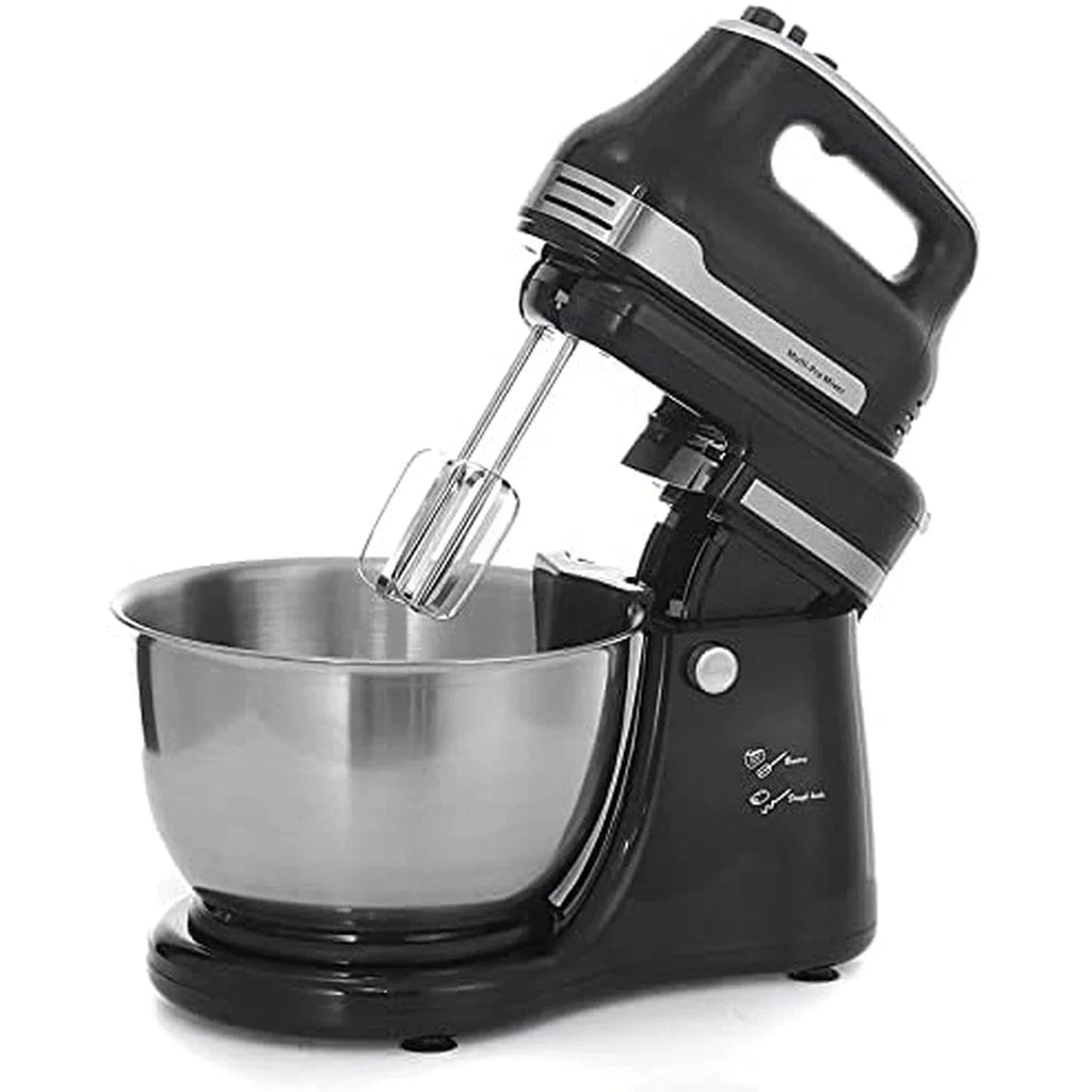 Stand Mixer for Baking Food with Dough Hooks 4.2l Whisk Attachment Beaters — on a clean white background