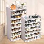 Shoes Storage Rack Shelf Self Organiser Shelves Unit Standing Footwear Cabinet — alternate product view 3