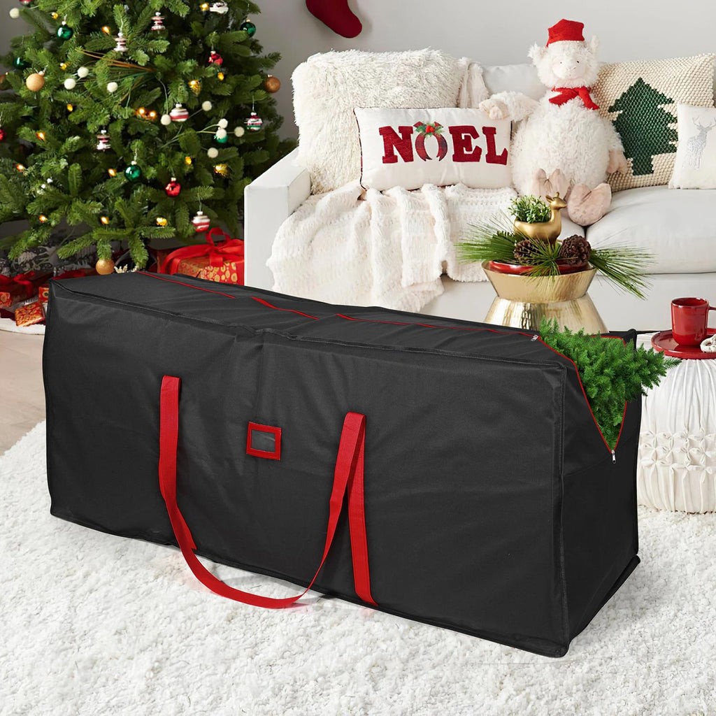 Black Christmas tree storage bag — alternate product view 5
