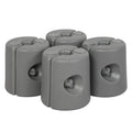 4 x Gazebo Feet Leg Pole Anchor Tent Weights Marquee Market Stall Weighted Foot — on a clean white background