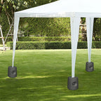 4 x Gazebo Feet Leg Pole Anchor Tent Weights Marquee Market Stall Weighted Foot — alternate product view 3